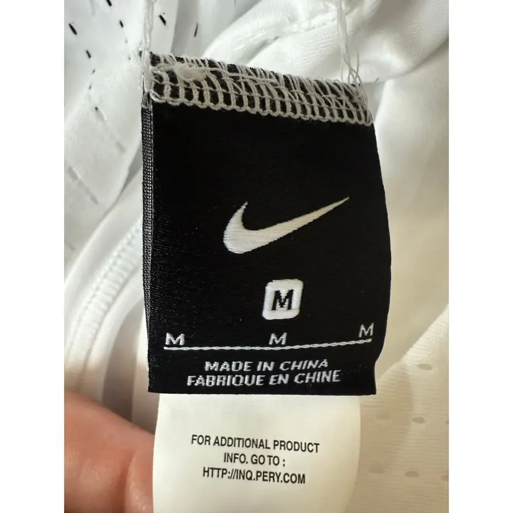 NWT Nike Sport Mesh Swim Cover-Up Dress White Womens Size Medium
